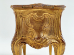 Antique French Ormolu Jewelry Box, Boudoir Decor